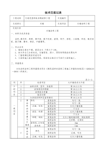 精装修工程技术交底(最全)