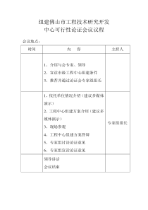 组建佛山市工程技术研究开发