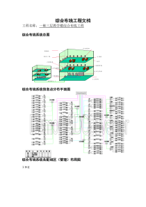 综合布线工程竣工文档模板