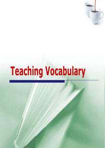 英语教学法Teaching_vocabulary