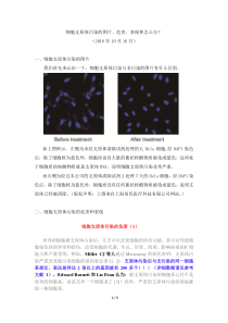 细胞支原体污染的危害表现和怎么办