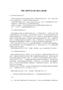 网络工程师专业术语大集合之路由器(doc7)(1)