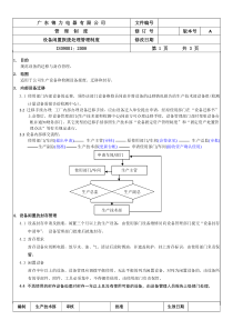 设备迁移封存管理制度