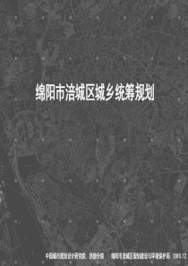 绵阳市涪城区城乡统筹规划