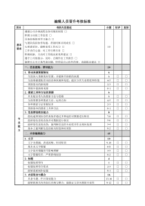 编辑人员晋升标准