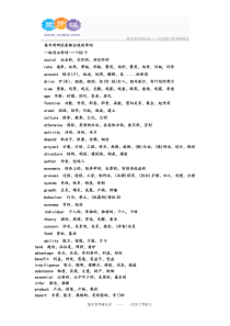 象牙塔考研社区考研英语每年都出现的单词