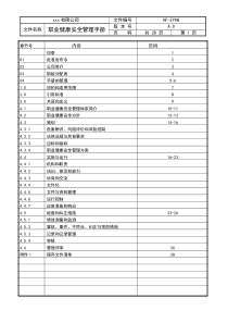 职业健康安全管理手册(OK)