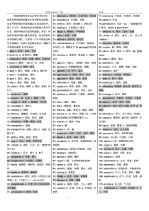 英语四级考试必备必考的700词汇