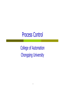 重大自动化过程控制_process_control_中文_翻译_第三章