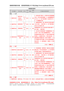 装修报价清单