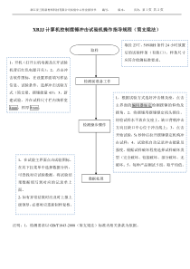 简支梁缺口冲击强度检测操作指导规程