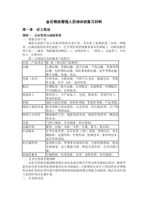 管理人员培训班复习材料