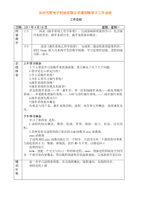 詹剑峰2011423学习工作总结考评