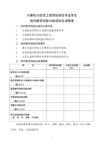 计算机与信息工程学院-教学技能训练手册