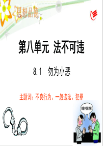 粤教版思想品德七年级下册第八课第一节勿为小恶