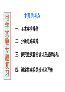 电学实验专题复习(公开课用)