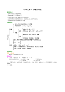 6.质量与密度-知识讲解