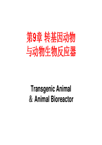 转基因动物与动物生物反应器