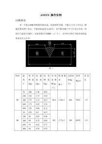 ansys焊接平板温度分析