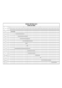 桥梁工程进度计划横道图