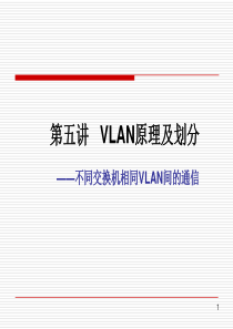 第5讲VLAN划分与管理.