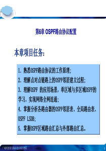 第6章OSPF路由协议配置