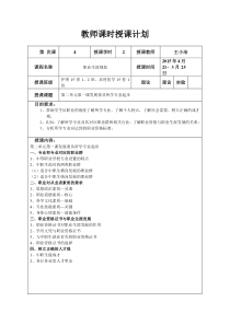 职业生涯规划第二章教案