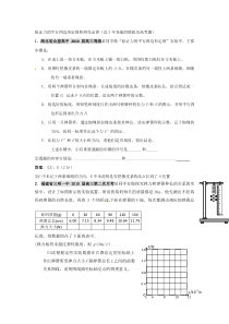 胡克定律和力的平行四边形(近3年各地的模拟及高考题)