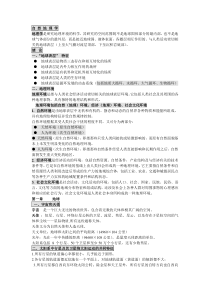 自然地理学考研复习材料