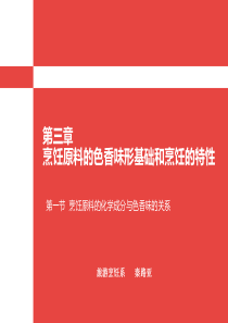 第三章烹饪原料的的色香味形.