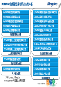 K3WISE_V130基础供应链解决方案