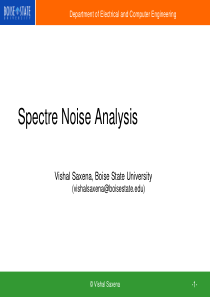 Noise-Analysis