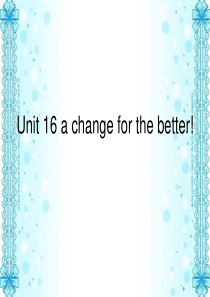 Unit-16-a-change-for-the-better!