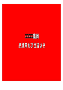 XXXX集团品牌策划项目建议书-【整理后】