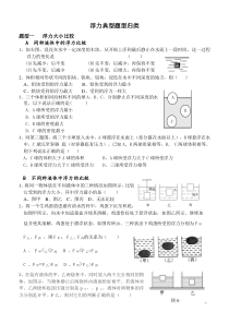 8上-1-浮力典型题型归类(修改整合版(原全题))