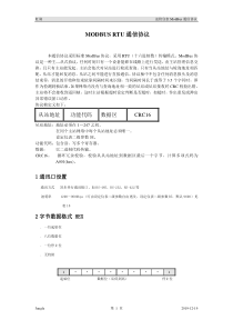 红润仪表-巡检仪ModBus通信协议