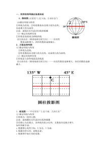 经纬网应用知识点