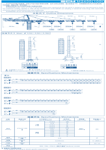 SCM水平臂塔机主要技术参数