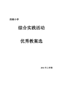 综合实践教案2上学期