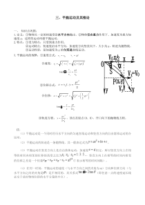 平抛运动知识点总结及解题方法归类总结