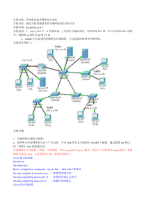 网络集成技术课程综合实验实验报告