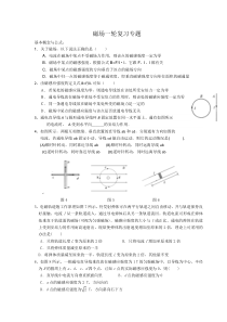 磁场一轮复习专题