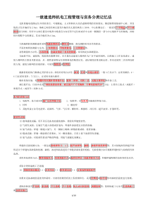 考点标记一级建造师机电专业实务考点标记