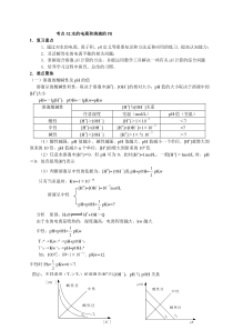 考点水的电离和溶液的PH【精品资料】高考化学知识点全程讲解