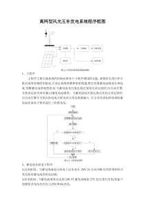 离网型风光互补发电系统程序框图