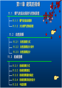 第11章建筑防烟排烟-刘源泉