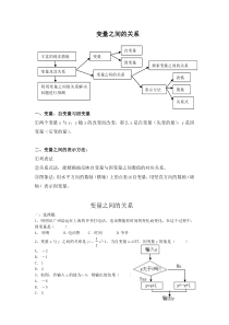 第六章 变量之间的关系