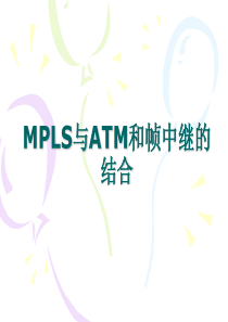 第六章MPLS与帧中继和ATM的结合