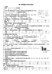 第六章数据的分析综合测试