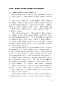 第十章网络时代企业信息化的战略选择